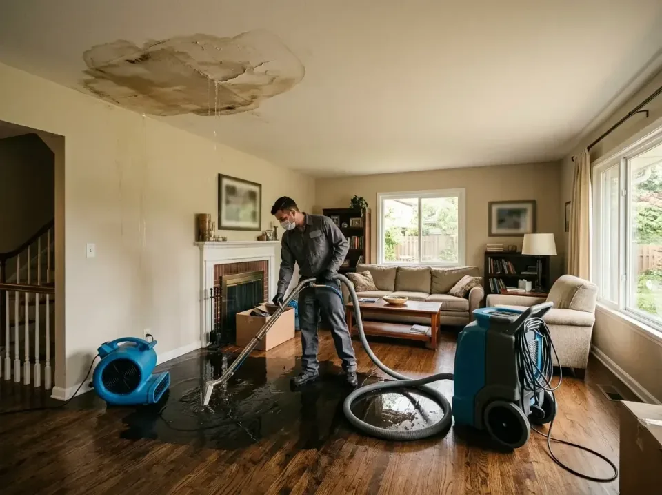 attic-pipe-burst-ceiling-drip-008 — frequently asked questions, Water Damage Restoration & Carpet Care in Fords, NJ